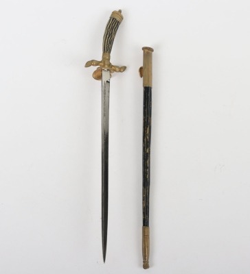 Miniature Hunting / Shooting Association Dagger Letter Opener - 2