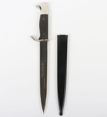Third Reich Miniature Parade Bayonet for Retailer Mayer & Vollmer