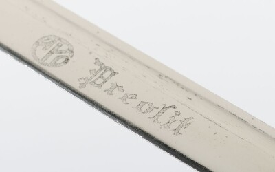 Third Reich Miniature Parade Bayonet for Retailer Breolit - 3