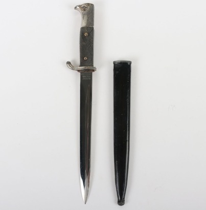 Superb Quality Miniature German Parade Bayonet for Distributor Rudolf Fischer, Ludenscheid