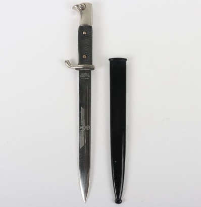 Superb Quality Miniature German Parade Bayonet for Distributor Walter Helkenberg Velbert