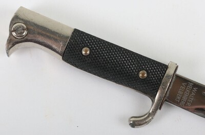 Superb Quality Miniature German Parade Bayonet for Distributor Walter Helkenberg Velbert - 4