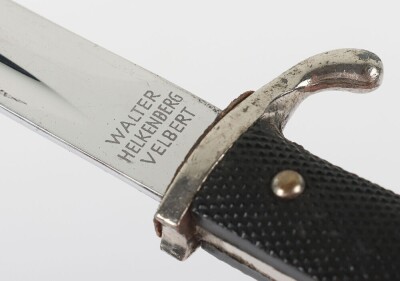 Superb Quality Miniature German Parade Bayonet for Distributor Walter Helkenberg Velbert - 6