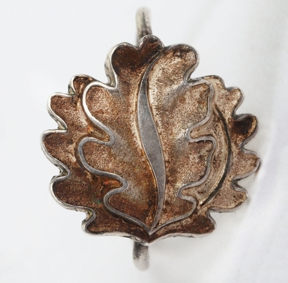 Rare Original Set of Oak Leaves to the Knight&rsquo;s Cross of the Iron Cross by Gebr. Godet, Berlin