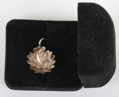 Rare Original Set of Oak Leaves to the Knight&rsquo;s Cross of the Iron Cross by Gebr. Godet, Berlin - 6