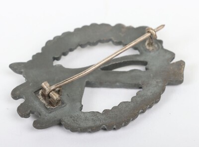 WW2 German Army / Waffen-SS Infantry Assault Badge in Silver by Rudolf Souval, Wien - 5