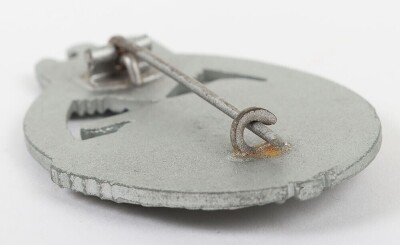 WW2 German Heer / Army Panzer Assault Badge in Silver by Friedrich Linden, L&uuml;denscheid (F.L.L) - 6