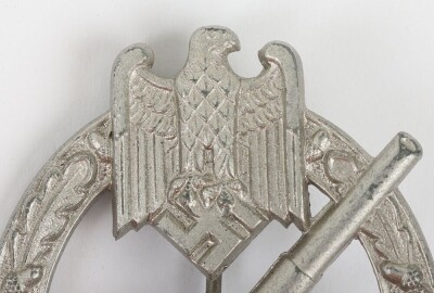 WW2 German Heer / Army Flak Assault Badge by F&uuml;ncke & Br&uuml;ninghaus, L&uuml;denscheid (F.B.L) - 3