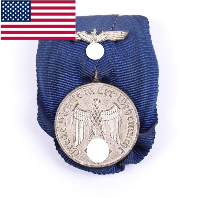 WW2 German Armed Forces 4 Year Long Service Medal