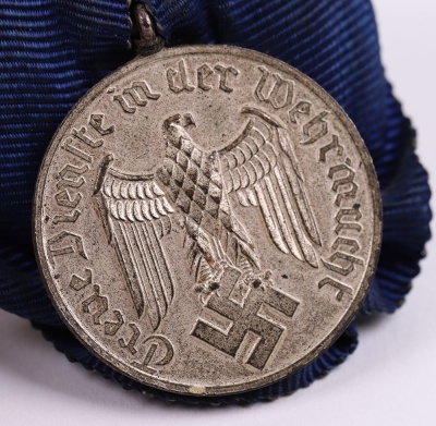 WW2 German Armed Forces 4 Year Long Service Medal - 4