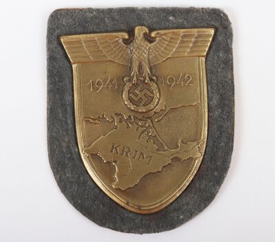 WW2 German Heer / Army Krim Campaign Shield - 2