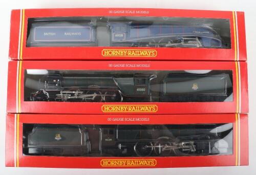 Three boxed Hornby Railway 00 gauge locomotives