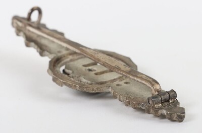 WW2 German Luftwaffe Operational Flight Clasp for Bombers in Silver with Original Box of Issue - 6