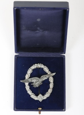 German Luftwaffe Glider Pilots Badge by Steinhauer & L&uuml;ck, L&uuml;denscheid - 6