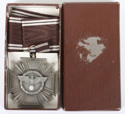 Third Reich NSDAP 10 Year Service Medal in Case of Issue