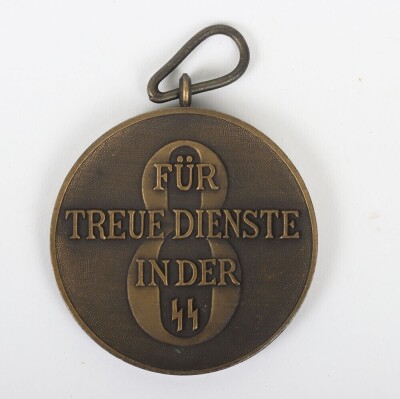Third Riech SS (Shutzstaffel) 8 Year Service Medal - 3
