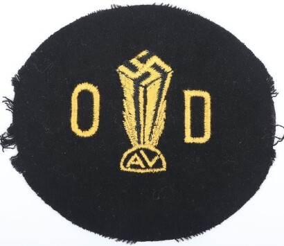 Scarce German American Bund Cloth Tunic Arm Badge