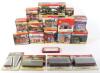 Collection of boxed Hornby track side buildings and accessories