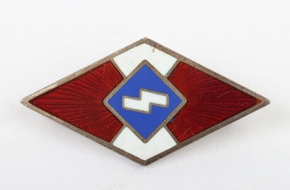 Rare German American Bund Deutsche Jungvolk Membership Badge