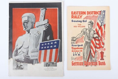 German American Bund Gautag Ost New York Rally Publication