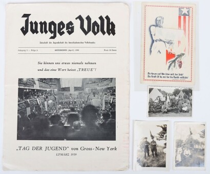 German American Bund Publications on the Youth Movement in the Organisation