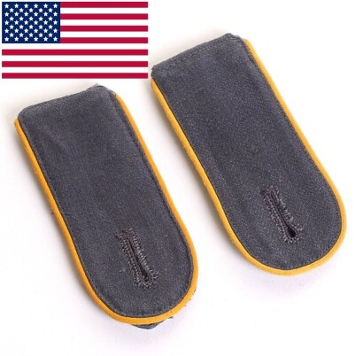 WW2 German Luftwaffe Flight Section / Fallschirmjager HBT Tunic Shoulder Boards