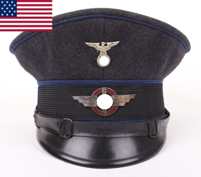 Pre-WW2 German Deutscher Luftsportverband (D.L.V) Peaked Cap