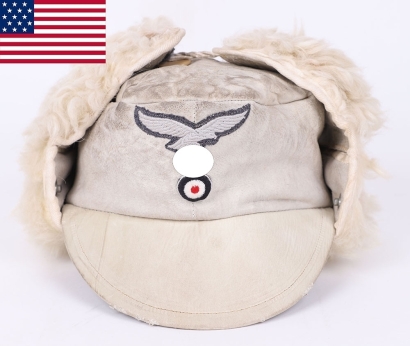 WW2 German Luftwaffe Winter Pattern Field Cap