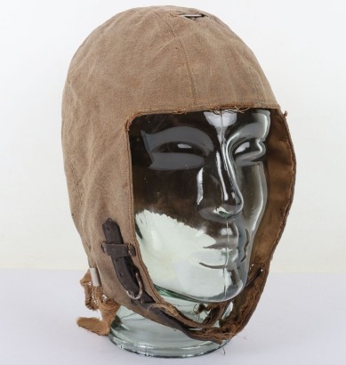 WW2 German Luftwaffe FK-34 Summer Pattern Flying Helmet