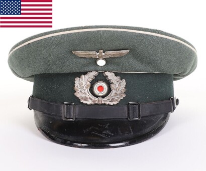 WW2 German Army Infantry Other Ranks / NCO's Peaked Cap