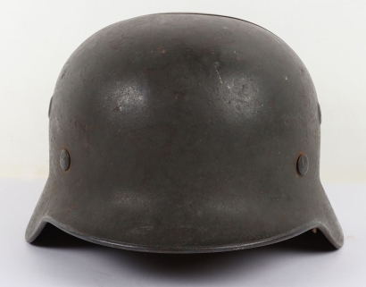 WW2 German M-40 Steel Combat Helmet