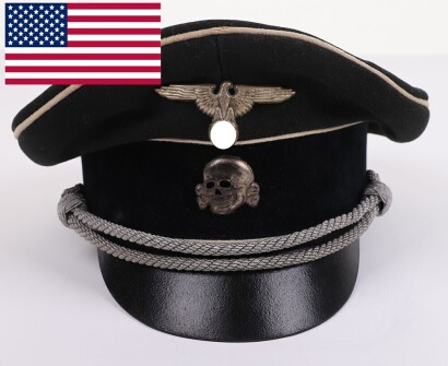 Third Reich Allgemeine-SS Officers Peaked Cap