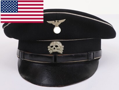 Third Reich Allgemeine-SS NCO's / Other Ranks Peaked Cap for SS Gruppe-West