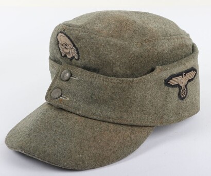WW2 German Waffen-SS M-43 Field Cap