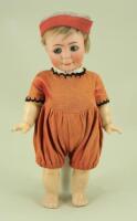 Rare Kammer & Reinhardt 131 bisque head character doll in original clothes, German circa 1909,