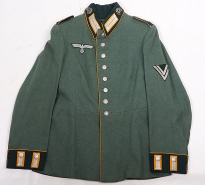 WW2 German Cavalry Other Ranks Parade Tunic