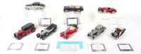 Eight Franklin Mint 1:24 scale Die-cast model cars