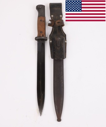 WW2 K98 Bayonet & frog, Matching Numbers.