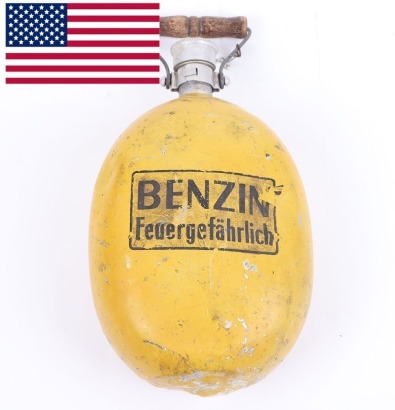 Rare WW2 German Luftwaffe Petrol Canteen from Aircraft Emergency Kit