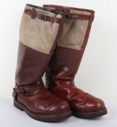 WW2 Luftwaffe Late War Flying Boots.