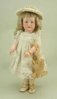 Kammer & Reinhardt 114 bisque head character doll in original clothes, German circa 1909,