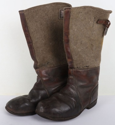 Pair of WW2 German Armed Forces Winter Boots