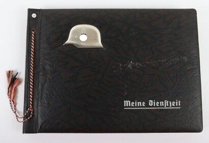 WW2 German Photograph Album of Artillery Regiment 496 with 190 photos