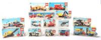 Fifteen vintage 1970s boxed Lego sets