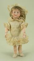 Small Kammer & Reinhardt 114 bisque head character doll, German circa 1909,