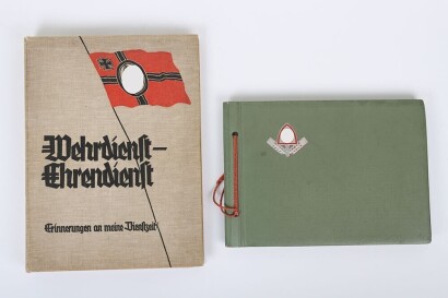 Two Third Reich Wehrmacht (Heer) and RAD Photograph Albums