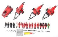 Quantity of Vintage Palitoy action force loose figures and vehicles