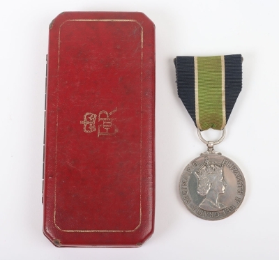 EIIR Colonial Police Long Service Good Conduct Medal Tanganyika Police, - 3