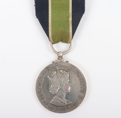 EIIR Colonial Police Long Service Good Conduct Medal Tanganyika Police, - 4