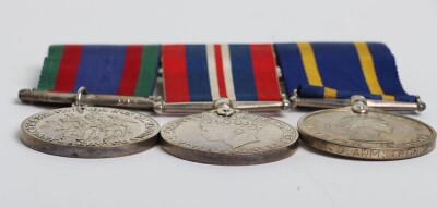 WW2 Canadian and Royal Canadian Mounted Police Long Service Good Conduct Medal Trio - 5